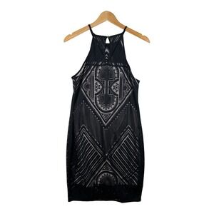 Bold‎ Elements Bodycon Dress size Large Black